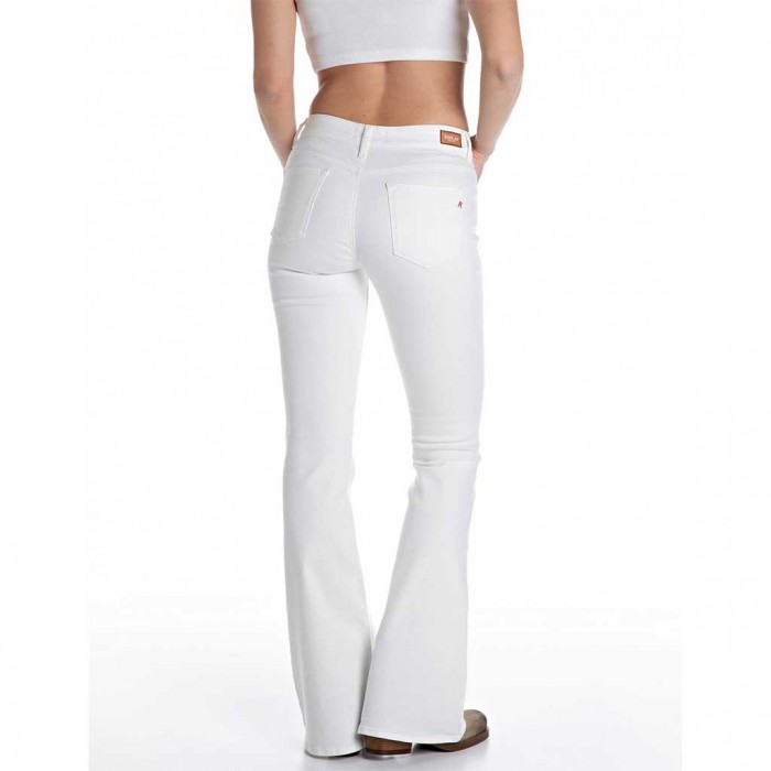 REPLAY WOMAN FLARE JEAN WHITE