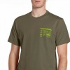 REPLAY MAN T SHIRT BACK PRINT GREEN REPLAY MAN T SHIRT BACK PRINT GREEN