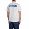 REPLAY MAN T SHIRT WHITE BACK PRINT REPLAY MAN T SHIRT WHITE BACK PRINT