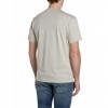 REPLAY MAN T SHIRT LOGO BEIGE