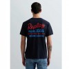 REPLAY T-SHIRT WITH LOGO PRINT FRONT AND BACK BLUE REPLAY T-SHIRT WITH LOGO PRINT FRONT AND BACK BLUE