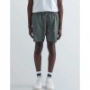 REPLAY RECYCLED FABRIC SWIM SHORTS WITH LEAF PRINT GREEN