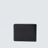 REPLAY SMOOTH LEATHER WALLET BLACK REPLAY SMOOTH LEATHER WALLET BLACK