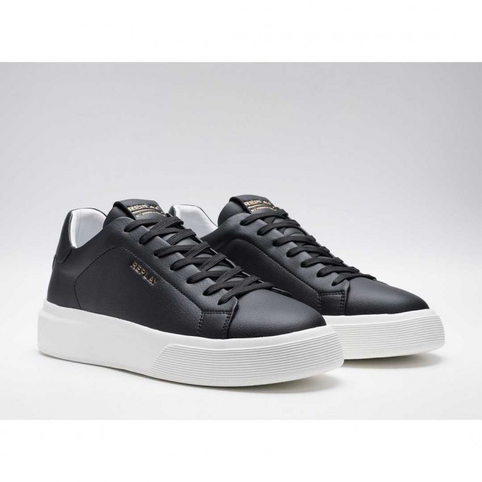 REPLAY MAN SNEAKER SHOES BLACK 1