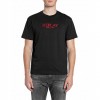 REPLAY MAN T SHIRT LOGO BLACK REPLAY MAN T SHIRT LOGO BLACK