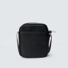 REPLAY MAN BAG LOGO R BLACK