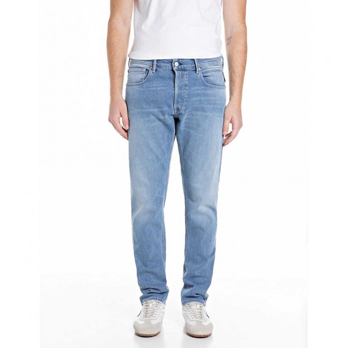 REPLAY WILLBI REGULAR-FIT JEANS LIGHT BLUE 2