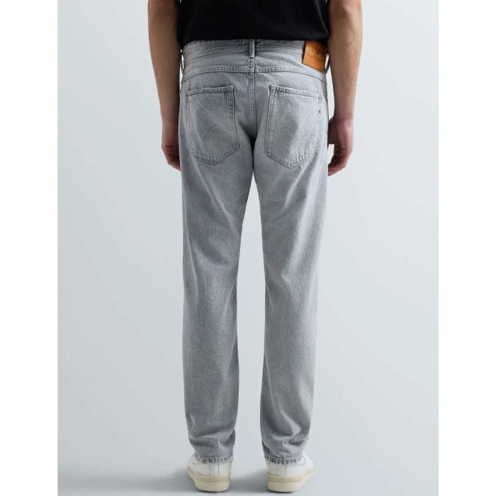 REPLAY WILLBI REGULAR-FIT JEANS LIGHT GRAY