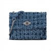 REPLAY WOMAN SHOULDER BAG JEAN BLUE REPLAY WOMAN SHOULDER BAG JEAN BLUE