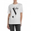 REPLAY WOMAN T SHIRT LOGO WHITE