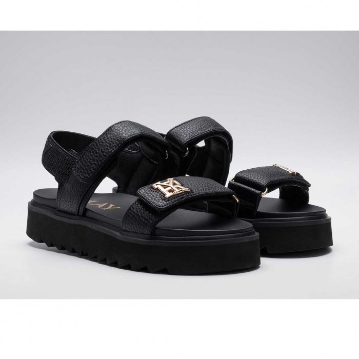 REPLAY WOMAN SUMMER SHOES BLACK