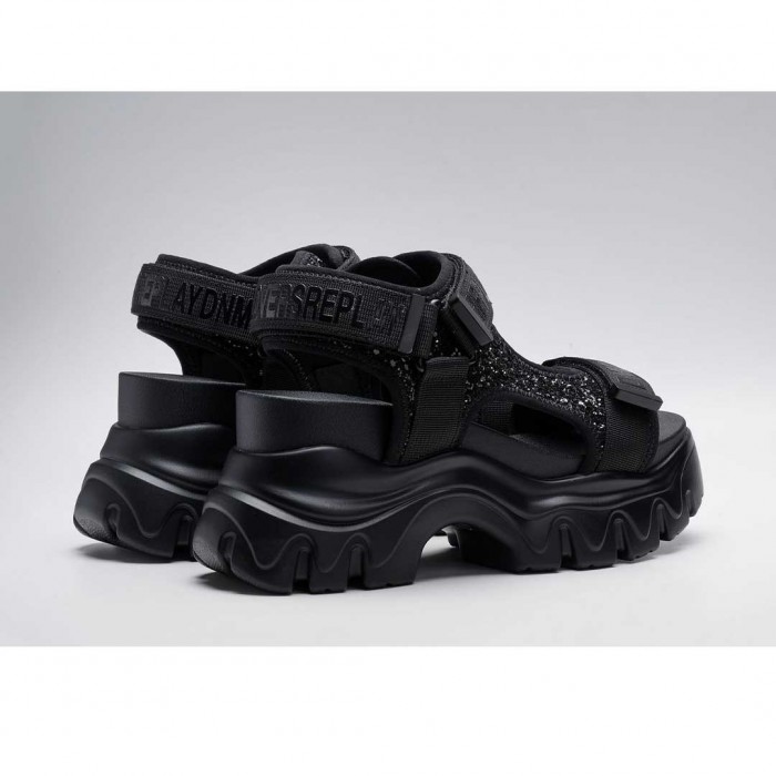 REPLAY WOMAN SHOES SUMMER BLACK