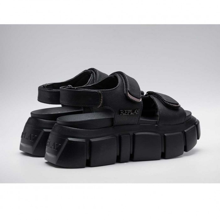REPLAY WOMAN SANDALS SHOES BLACK 1