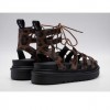 REPLAY WOMAN SANDALS SHOES LEOPAR