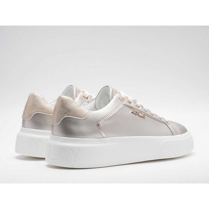 REPLAY WOMAN SHOES LOW GOLD