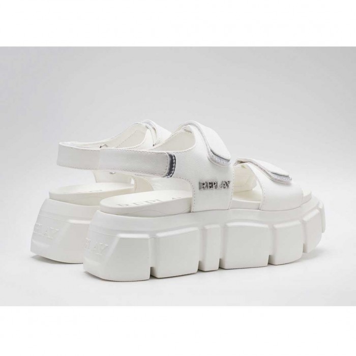 REPLAY WOMAN SANDALS SHOES WHITE
