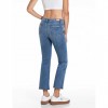 REPLAY WOMAN CROP JEAN BLUE REPLAY WOMAN CROP JEAN BLUE
