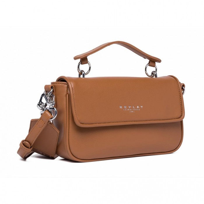 REPLAY WOMAN BAG BROWN 1