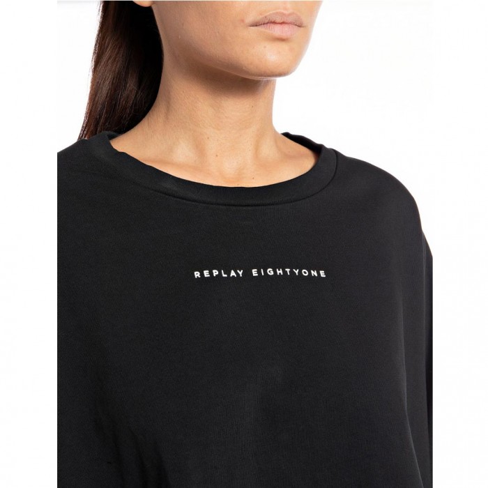 REPLAY WOMANS BLOUSE BLACK