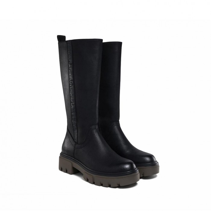 REPLAY WOMENS  BLACK BOOTS