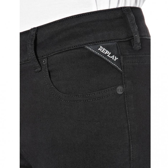 REPLAY WOMEN FAABY BLACK JEAN