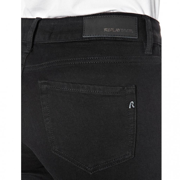 REPLAY WOMEN FAABY BLACK JEAN