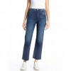 REPLAY HIGH WAIST WIDE LEG FIT REYNE JEANS BLUE