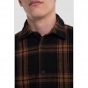 REPLAY CHECKED FLANNEL SHIRT BLACK