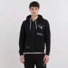 REPLAY HOODIE WITH ZIPPER BLACK