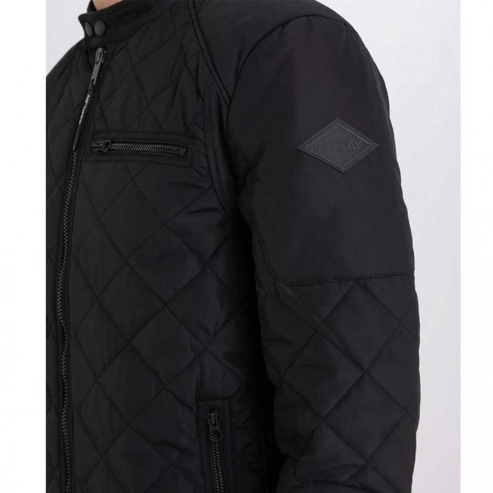 REPLAY MAN JACKET BLACK 1