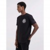 REPLAY T-SHIRT WITH MOTORCYCLE CLUB PRINT BLACK