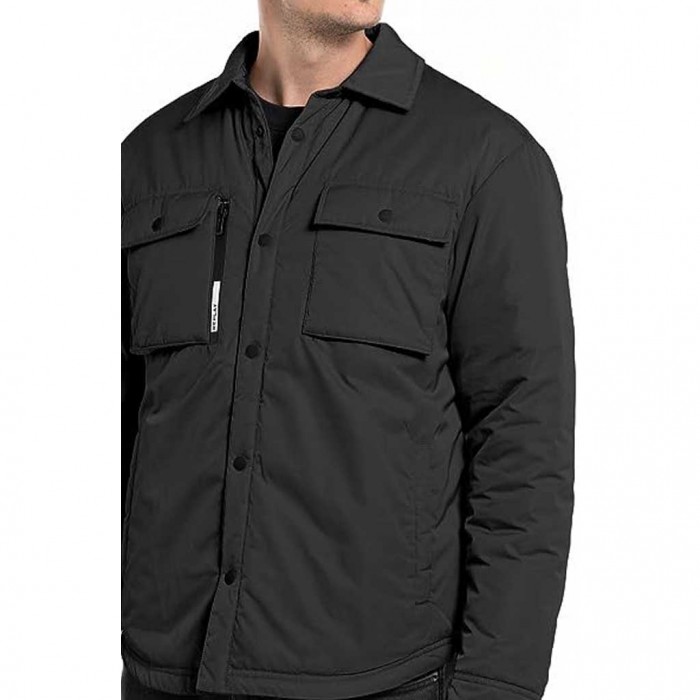 REPLAY MAN JACKET BLACK 2