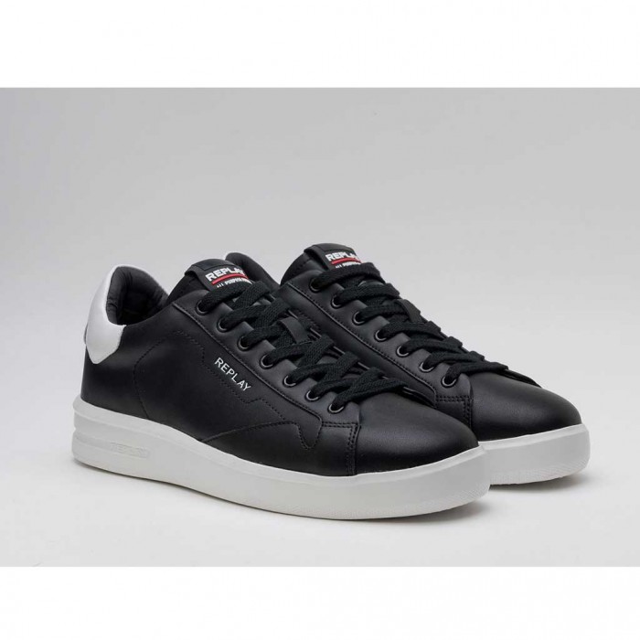 REPLAY MAN SHOES LOW BLACK