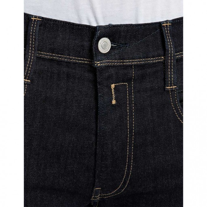 REPLAY SLIM FIT ANBASS JEANS BLUE BLACK