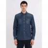 REPLAY WESTERN SHIRT IN DENIM BLUE