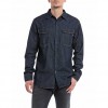 REPLAY RED CAST DENIM SHIRT BLUE BLACK