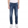 REPLAY ANBASS STRETCH SLIM FIT JEANS MEN BLUE