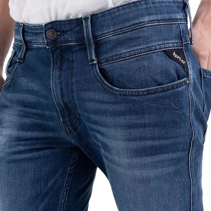 Replay Grover Power Stretch Denim Jeans – Retro Designer Wear