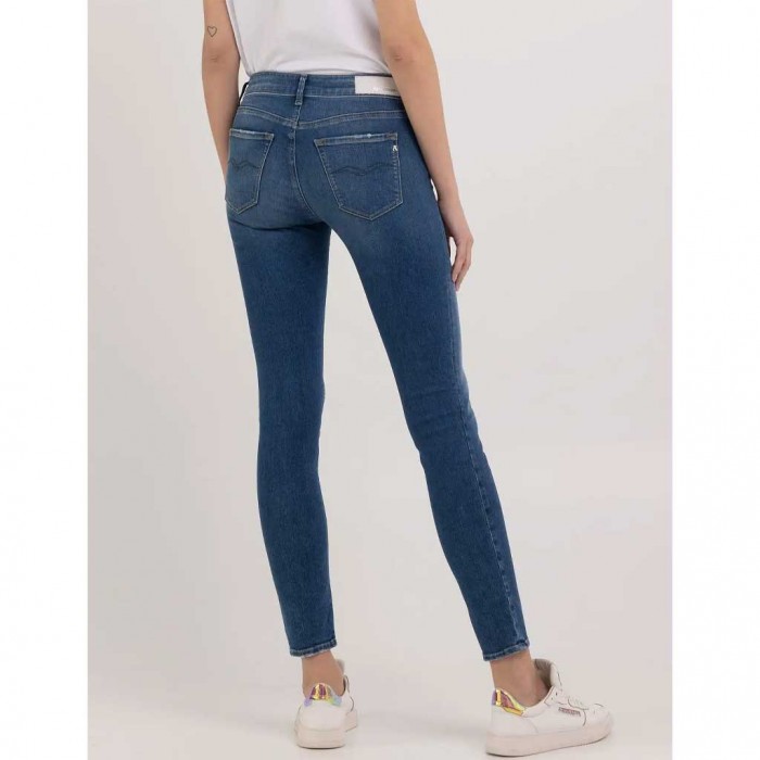 REPLAY SKINNY FIT NEW LUZ JEANS BLUE