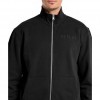 REPLAY HIGH-NECK FULL-ZIP SWEATSHIRT BLACK