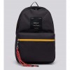 REPLAY TECHNICAL FABRIC BACKPACK WITH PENDANT DETAIL GRAY