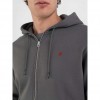 REPLAY ZIP-UP HOODY GRAY