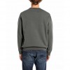 REPLAY CREW-NECK SWEATSHIRT GREY