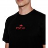 REPLAY T-Shirt Regular FIT BLACK