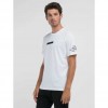 REPLAY JERSEY T-SHIRT WITH LETTERING WHITE 2