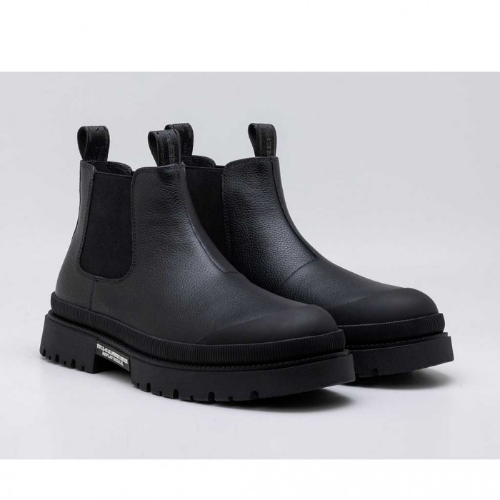 REPLAY SANDTOWN SUEDE CHELSEA BOOTS BLACK