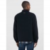 REPLAY WOOL-BLEND SHIRT JACKET WITH POCKETS BLUE