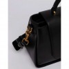 REPLAY FLAP HANDBAG BLACK