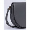 REPLAY SOLID-COLOUR SADDLE BAG GRAY