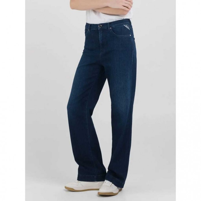 REPLAY MELJA STRAIGHT-FIT JEANS DARK BLUE